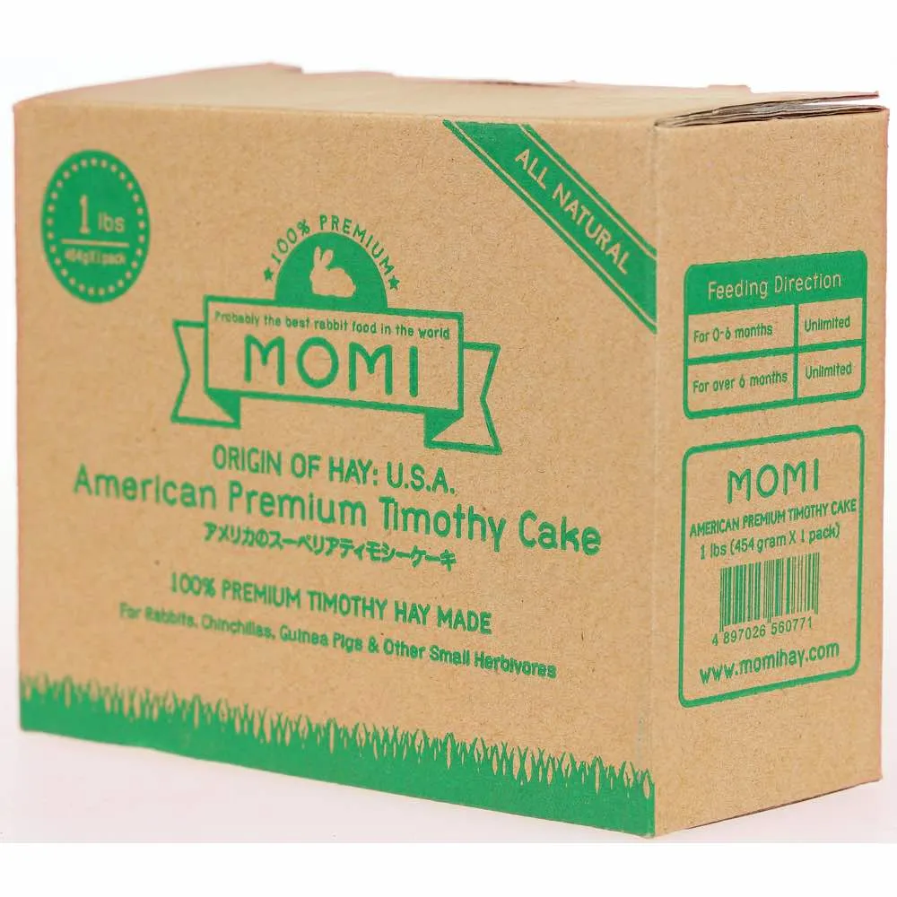 10% OFF: Momi Timothy Hay Cakes 1lb