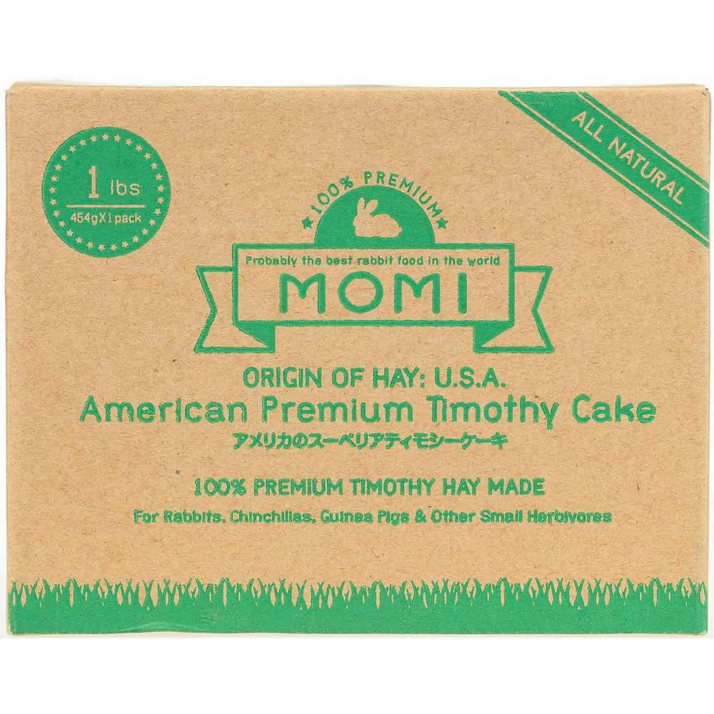 10% OFF: Momi Timothy Hay Cakes 1lb