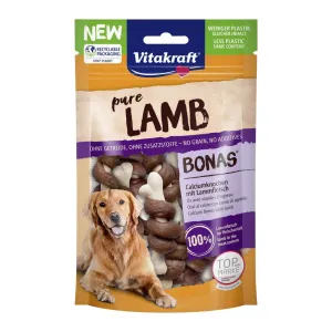 $2 OFF (Exp 4Mar25): Vitakraft Pure Lamb Bonas Grain-Free Dog Treats 80g