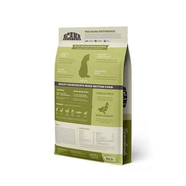 ACANA Grassland Freeze Dried Coated Grain Free Dry Cat Food