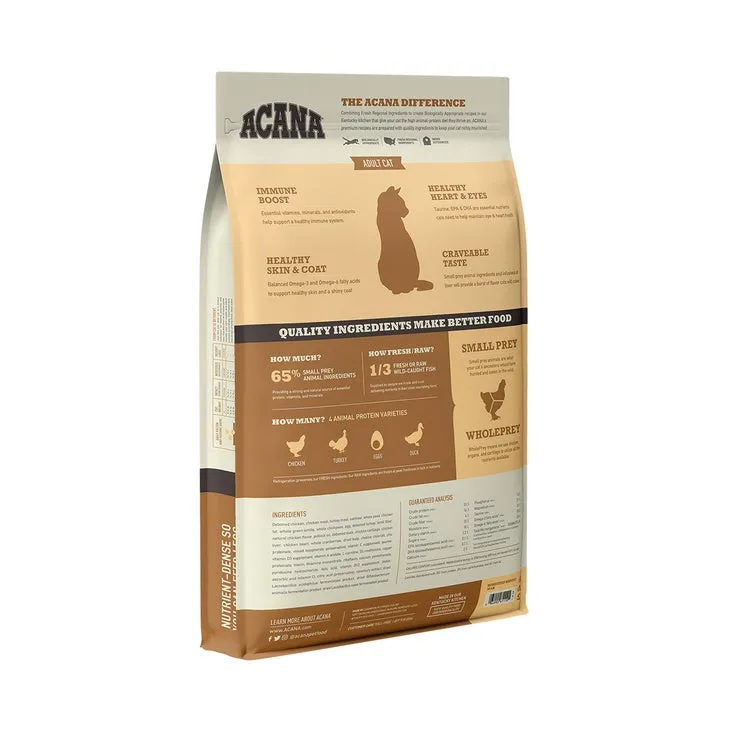 Acana Homestead Harvest Cat 4.5kg Dry Premium Food, All Natural Biologically-Approriate