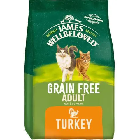 Adult Turkey & Veg Grain Free Dry Cat Food