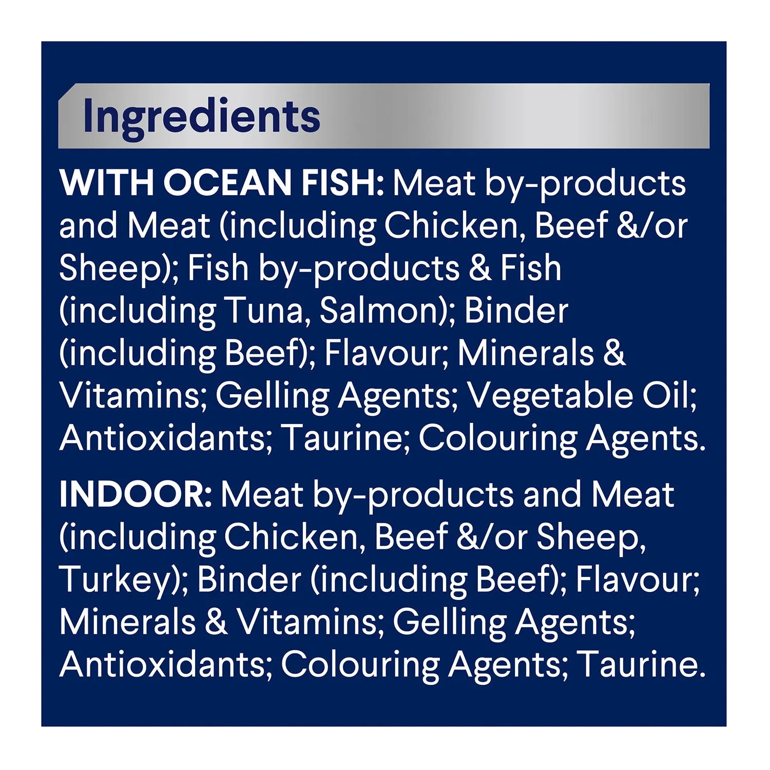 Advance Multi Pack Ocean Fish / Indoor Chicken & Turkey in Jelly Adult Wet Cat Food Pouch 12x85g