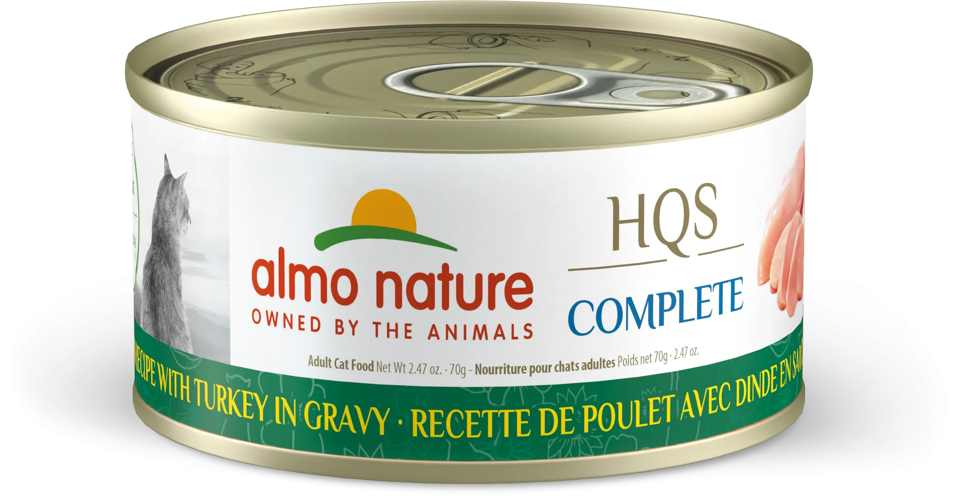 Almo Nature HQS Complete Chicken & Turkey in Gravy 70g