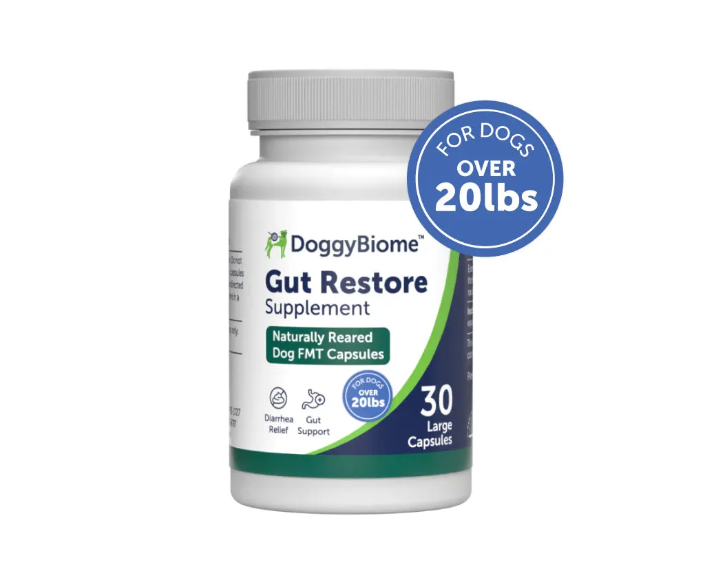 AnimalBiome - FMT for DOGS - DoggyBiome™ Gut Restore Supplement