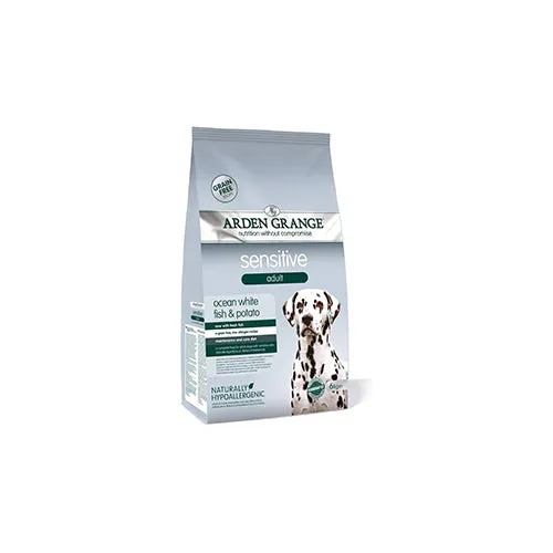 Arden Grange Adult Sensitive White Fish & Potato 6kg Dry Dog Food