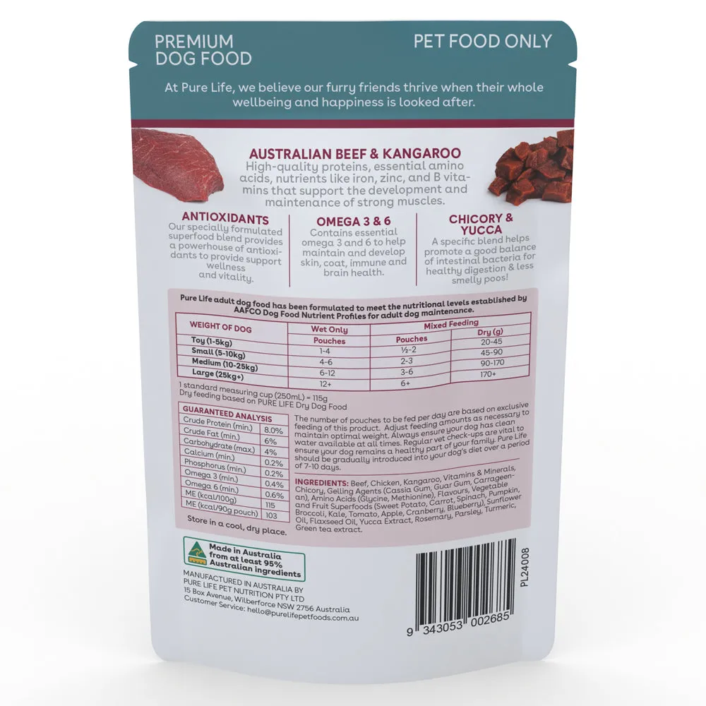 Australia Beef & Kangaroo Pate for Adult Dogs