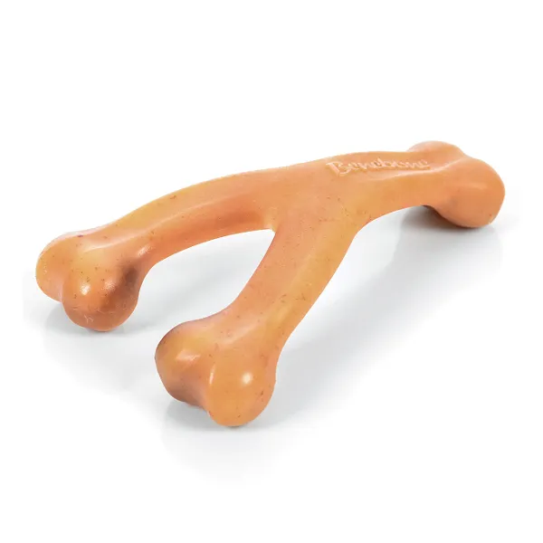 Benebone Rotisserie Chicken Flavored Wishbone Dog Chew Toy