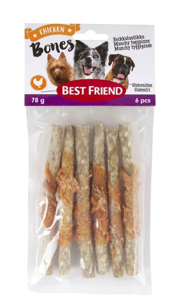 Best Friend Bones munchy stick with chicken fillet