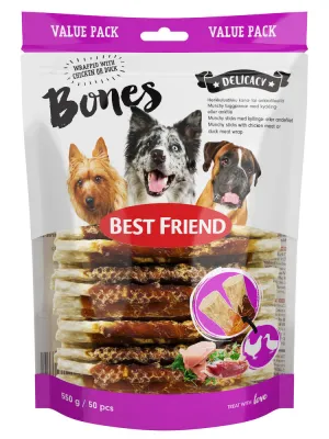 Best Friend Bones munchy stick with chicken/duck fillet