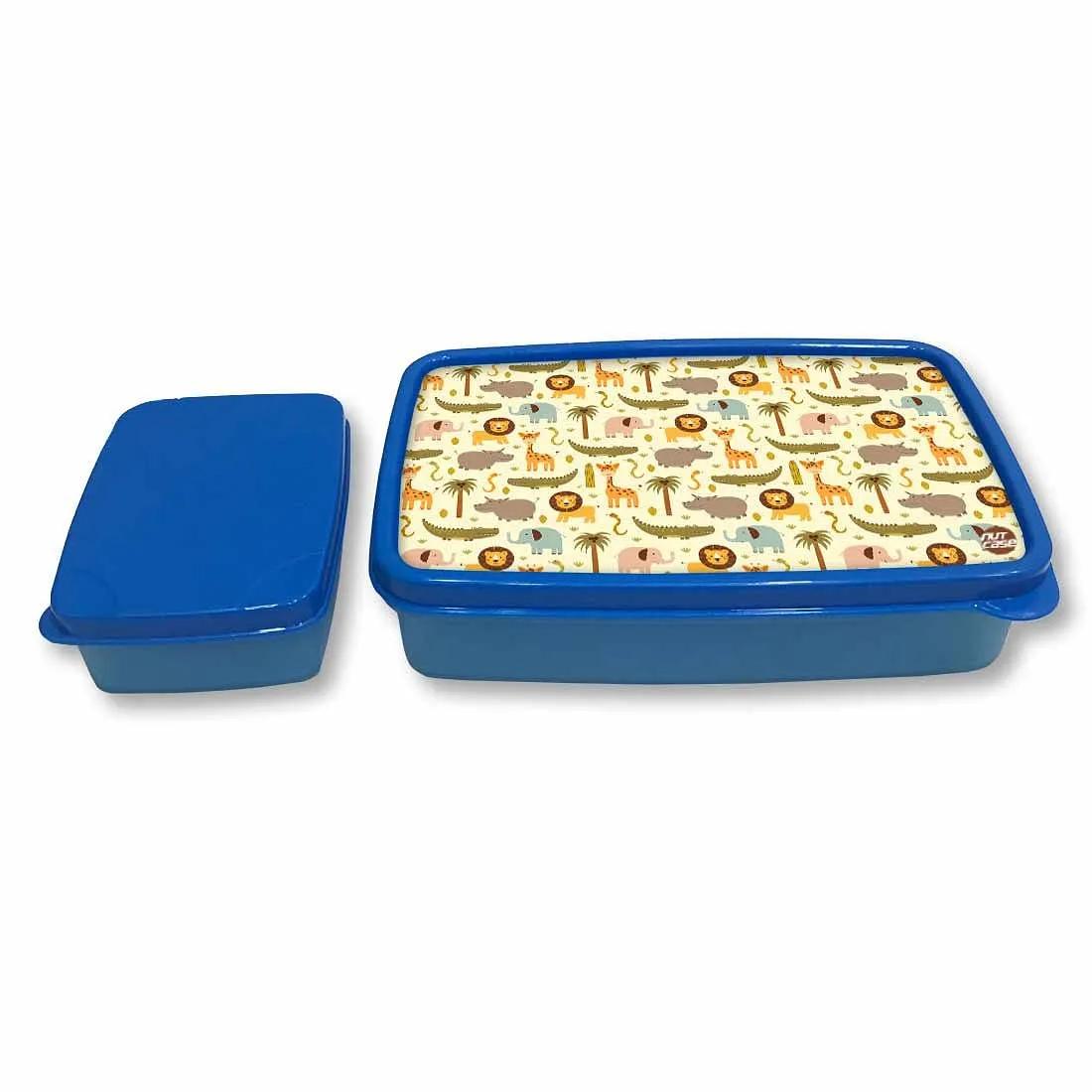 Birthday Party Snacks Box for Return Gifts Kids Boys - Wild Animals