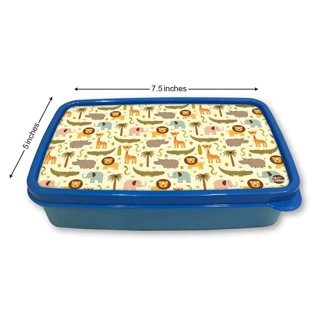 Birthday Party Snacks Box for Return Gifts Kids Boys - Wild Animals