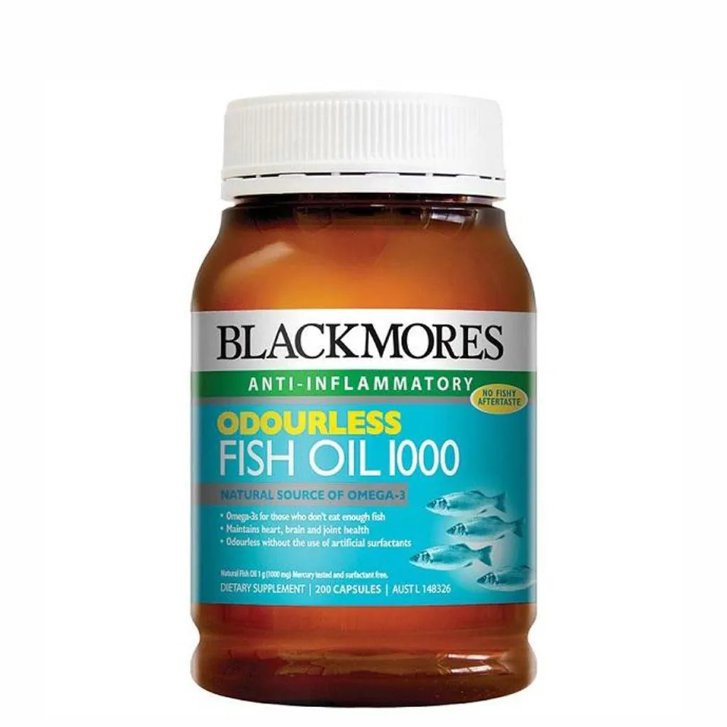 Blackmores Odourless Fish Oil 1000mg