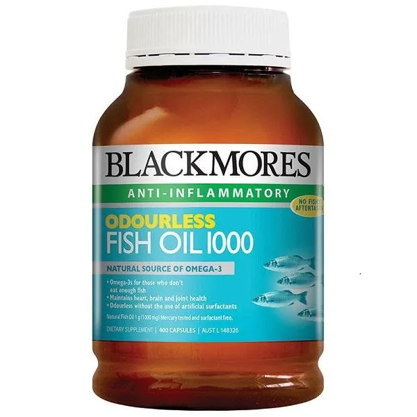 Blackmores Odourless Fish Oil 1000mg