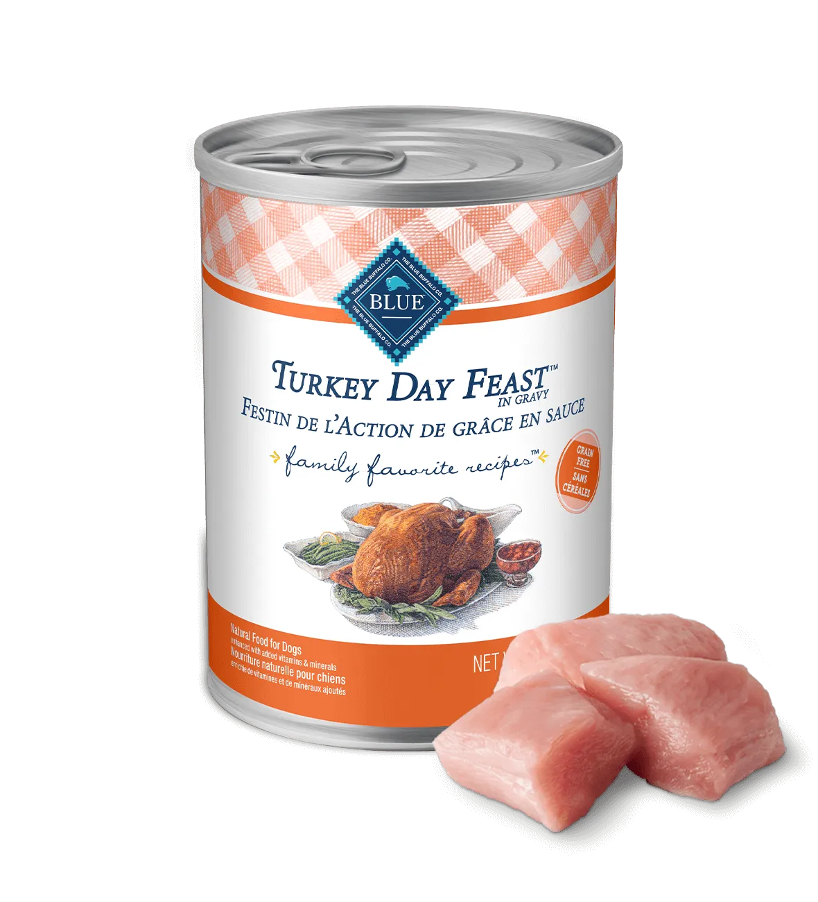 Blue Buffalo Family Favorite Turkey Day Feast Dog Wet Food