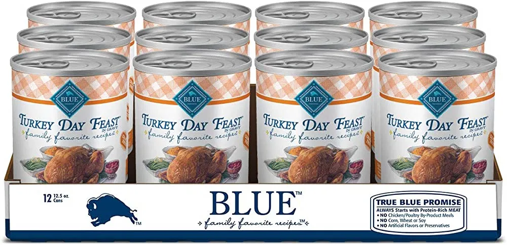 Blue Buffalo Family Favorite Turkey Day Feast Dog Wet Food