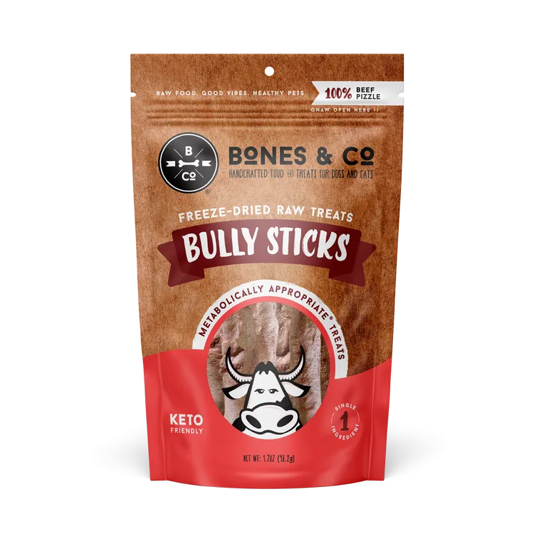 Bones & Co. Freeze-Dried Bully Sticks Dog Treats