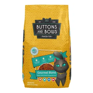 Buttons & Bows Gourmet Blend Cat Food, 18 lbs