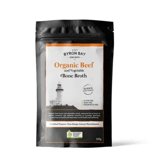 Byron Bay Bone Broth Powdered Organic Beef And Vegetable Broth