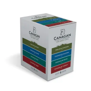 Canagan Multipack Cat Pouches - 8 x 85g