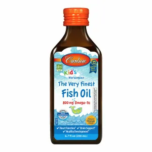 Carlson Kid's Finest Fish Oil Orange 200 mL by Carlson Labs