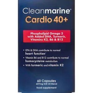 Cleanmarine Cardio 40  60 Capsules