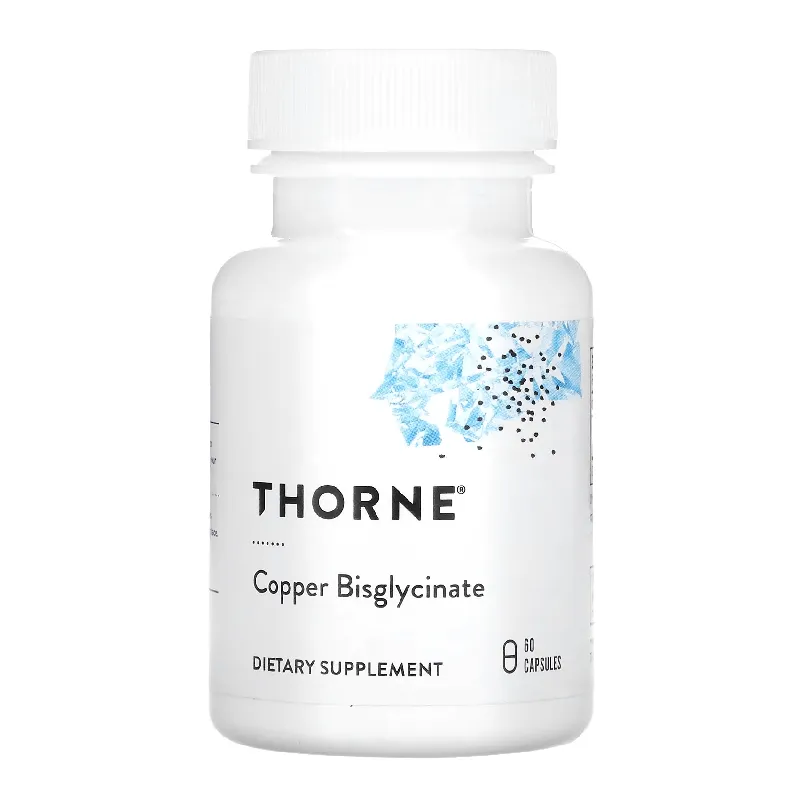 Copper bisglycinate Thorne Research, 60 capsules