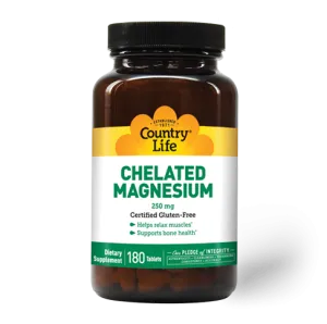 Country Life Chelated Magnesium 250 mg 90 Tablets