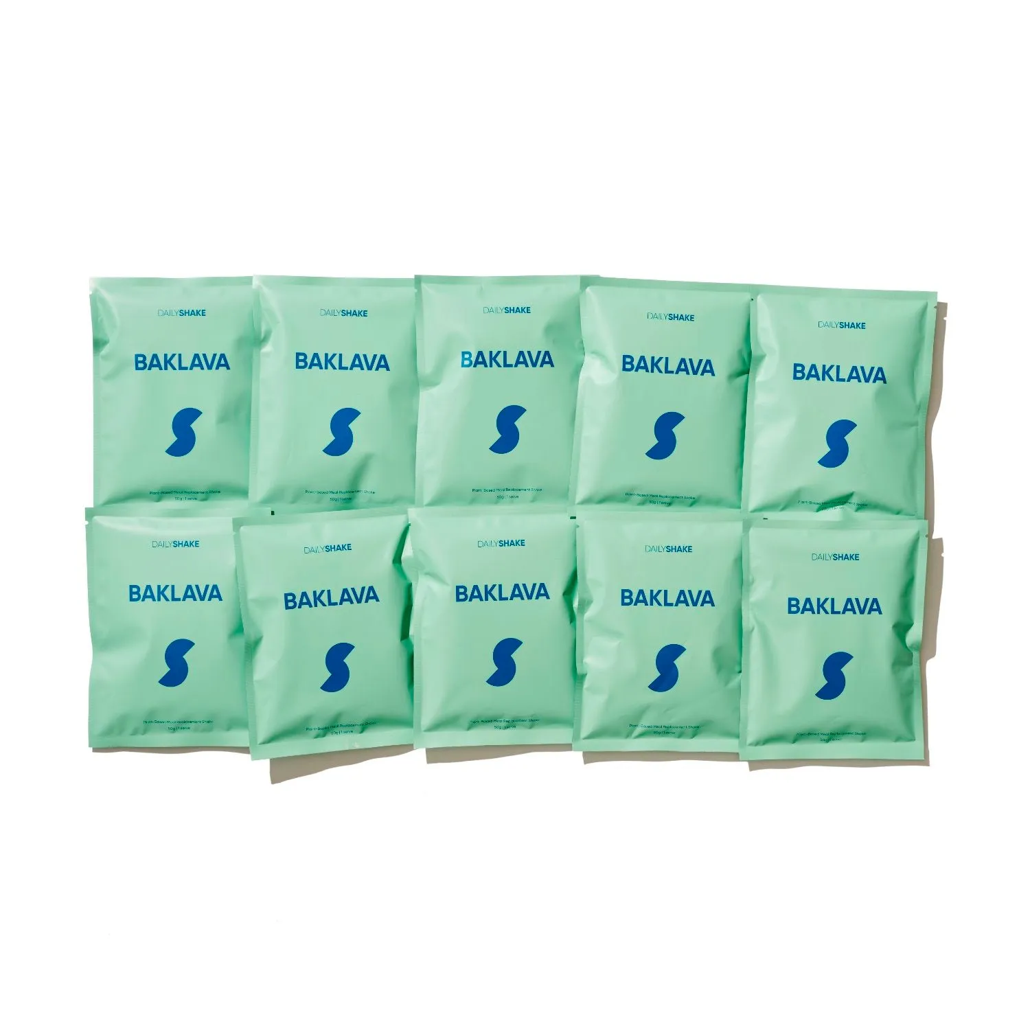 Daily Shake Baklava 10 Single Sachet Pack Meal Replacement