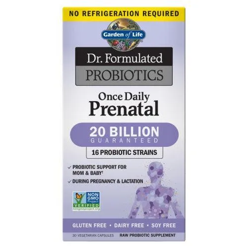 Dr. Formulated Probiotics Once Daily Prenatal Shelf-Stable 30 Caps