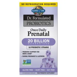 Dr. Formulated Probiotics Once Daily Prenatal Shelf-Stable 30 Caps