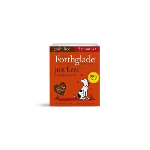 Forthglade Just Beef Grain Free 18x395g