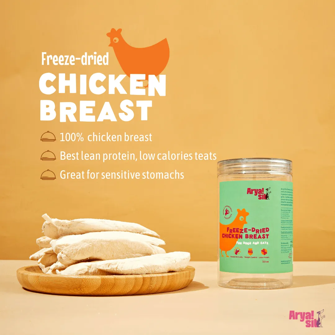 Freeze-Dried Chicken Breast from Arya Sit