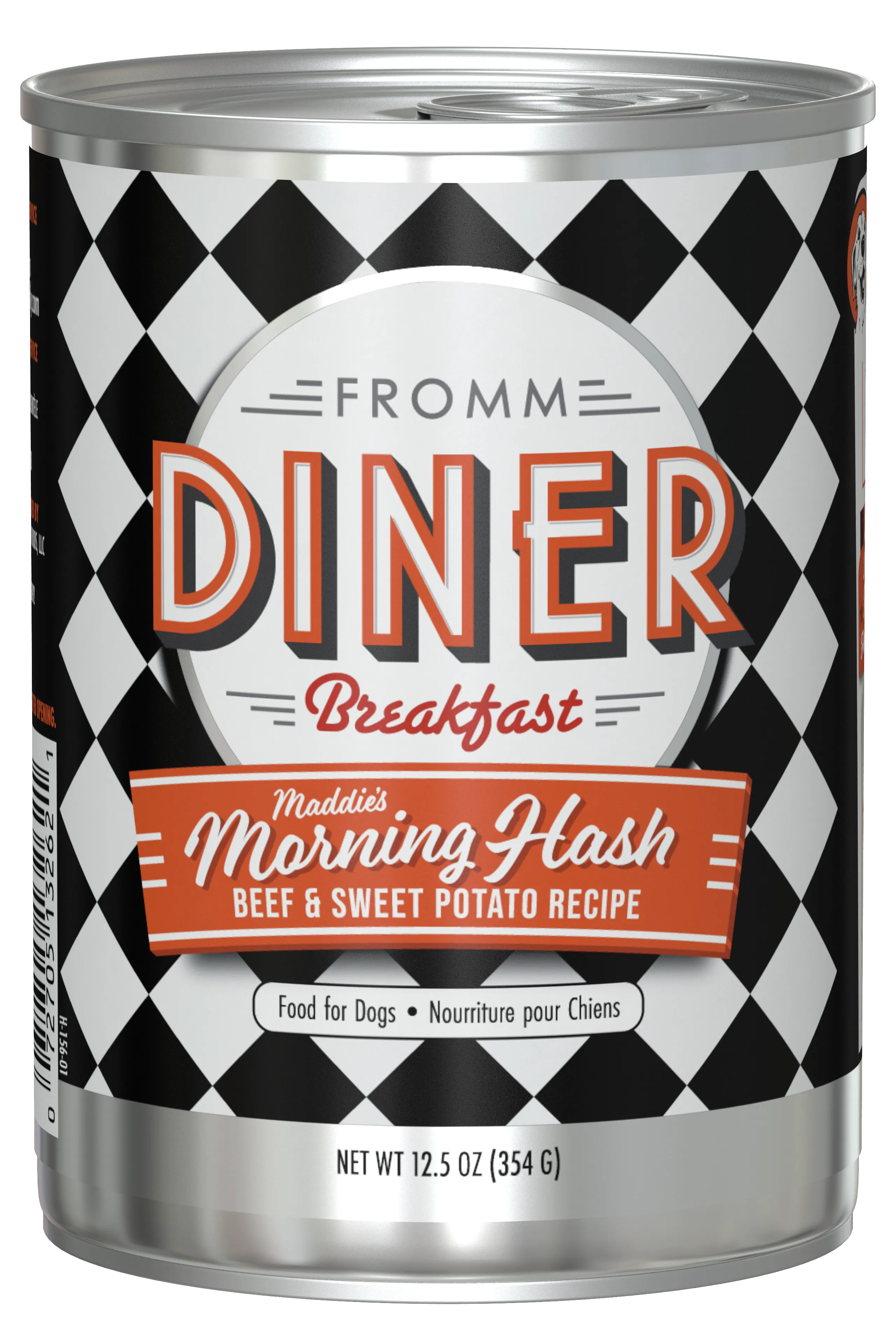 Fromm Diner Breakfast Maddie's Morning Hash Beef & Sweet Potato Recipe for Dogs