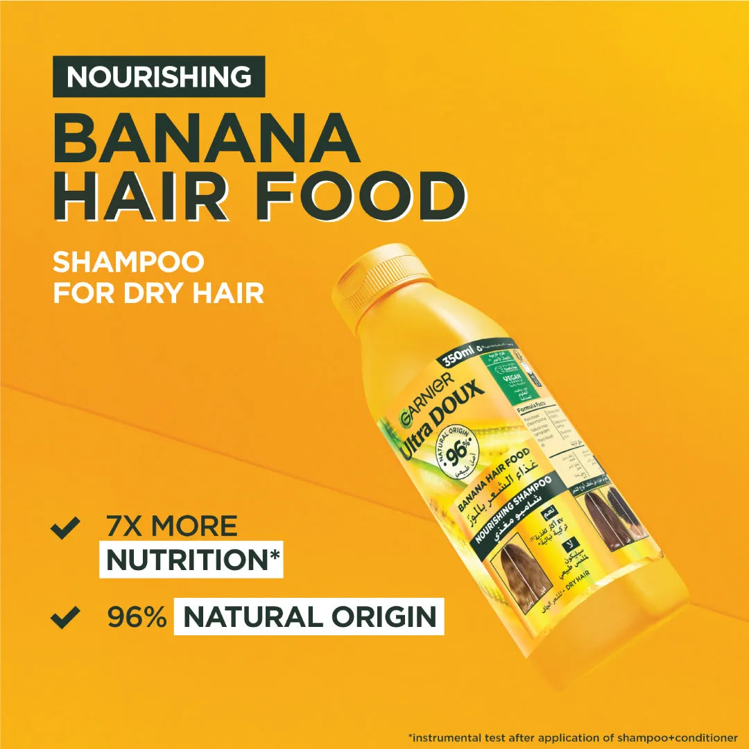 Garnier Ultra Doux Hair Food Shampoo Banana 350 ML