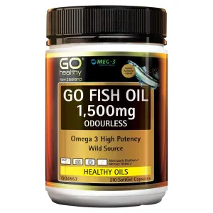 Go Fish Oil 1500mg Odourless