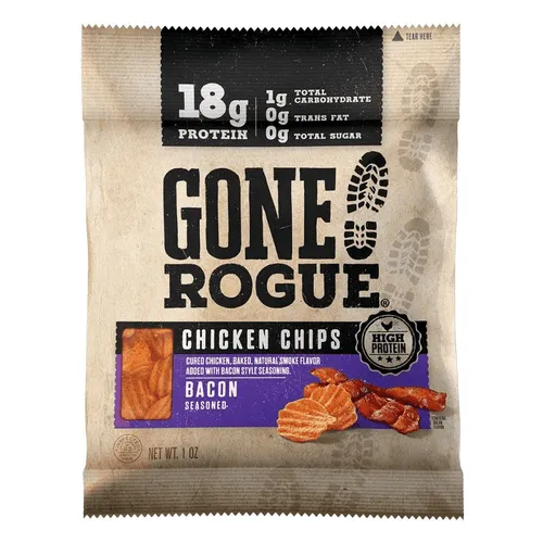 Gone Rogue High Protein Chicken Chips Bag