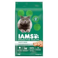 IAMS DRY CAT FOOD WITH CHICKEN & TURKEY HEALTHY ADULT 1.59KG - ICFWCNTHA