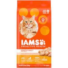 IAMS DRY CAT FOOD WITH CHICKEN & TURKEY HEALTHY ADULT 1.59KG - ICFWCNTHA