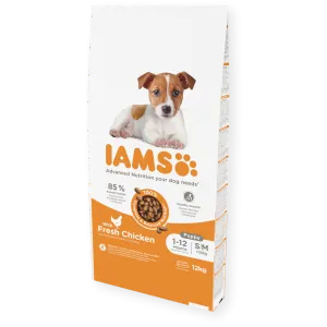 Iams Vitality Puppy & Small & Medium Fresh Chicken