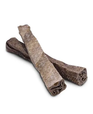 Icelandic  Hand Wrapped Cod Skin Long Chew Stick Dog Treats