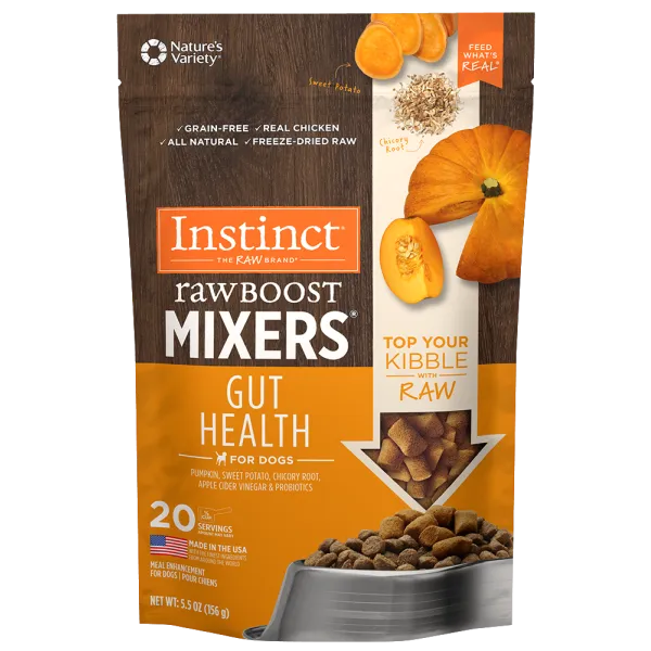 Instinct Dog Food Raw Boost Mixer Gut Health