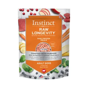 Instinct Raw Longevity Cage-Free Chicken Bites Recipe 4-lb, Frozen Raw Dog Food