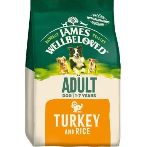 James Wellbeloved Adult Dog Dry Food Turkey and Rice