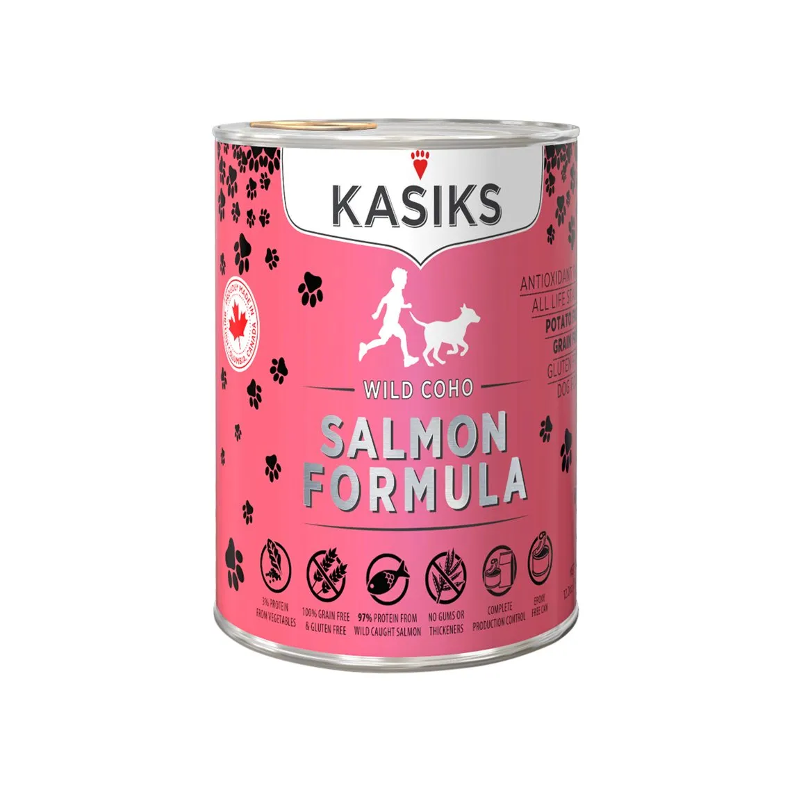 KASIKS Grain-Free Veterinarian Formulated Canned Pate Dog Food