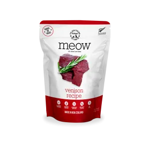 Meow Air-Dried Cat Treats Venison 100g