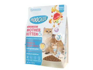 MOOCHIE MOTHER & KITTEN CAT FOOD TUNA & GOAT MILK FLAVOUR 1.2kg