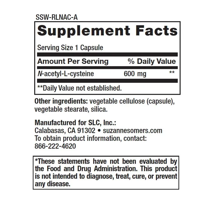 NAC n-acetyl-l-cysteine