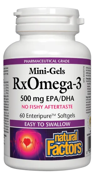 Natural Factors RxOmega-3 Mini-Gels 60s