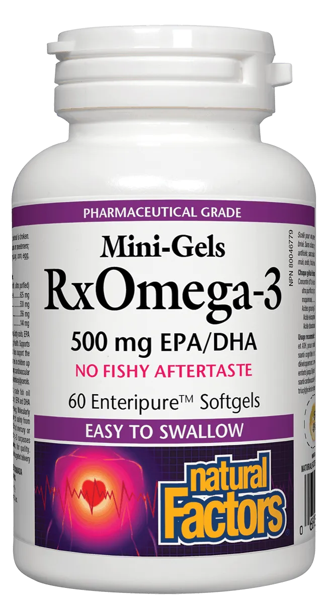 Natural Factors RxOmega-3 Mini-Gels 60s